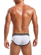 Men’s Spliced Color Pouch Briefs