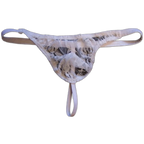 Lace That Pops For Power Bottoms Thong