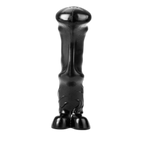 ruff GEAR Dark Knight Dildo 15.4 Inch Black