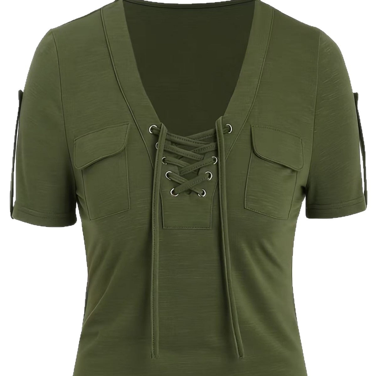 Fashionable Casual Women's Short-sleeve Top