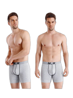 4 Pack Anti-Chafing High Elasticity Sports Boxer Briefs
