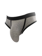 3 Pack Men's Seamless Comfort Large Supportive Pouch Sexy Low-Rise Briefs