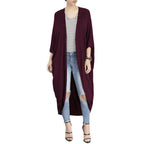 Women's Loose Bat-sleeve European And American Mid-length-sleeved Trench Coat