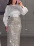 Sequined Skirt