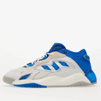 UK 8.5 Adidas Streetball II Leather Trainers – White Blue Grey