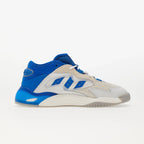 UK 8.5 Adidas Streetball II Leather Trainers – White Blue Grey