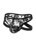 2-pack Men's Lace See-through Thongs