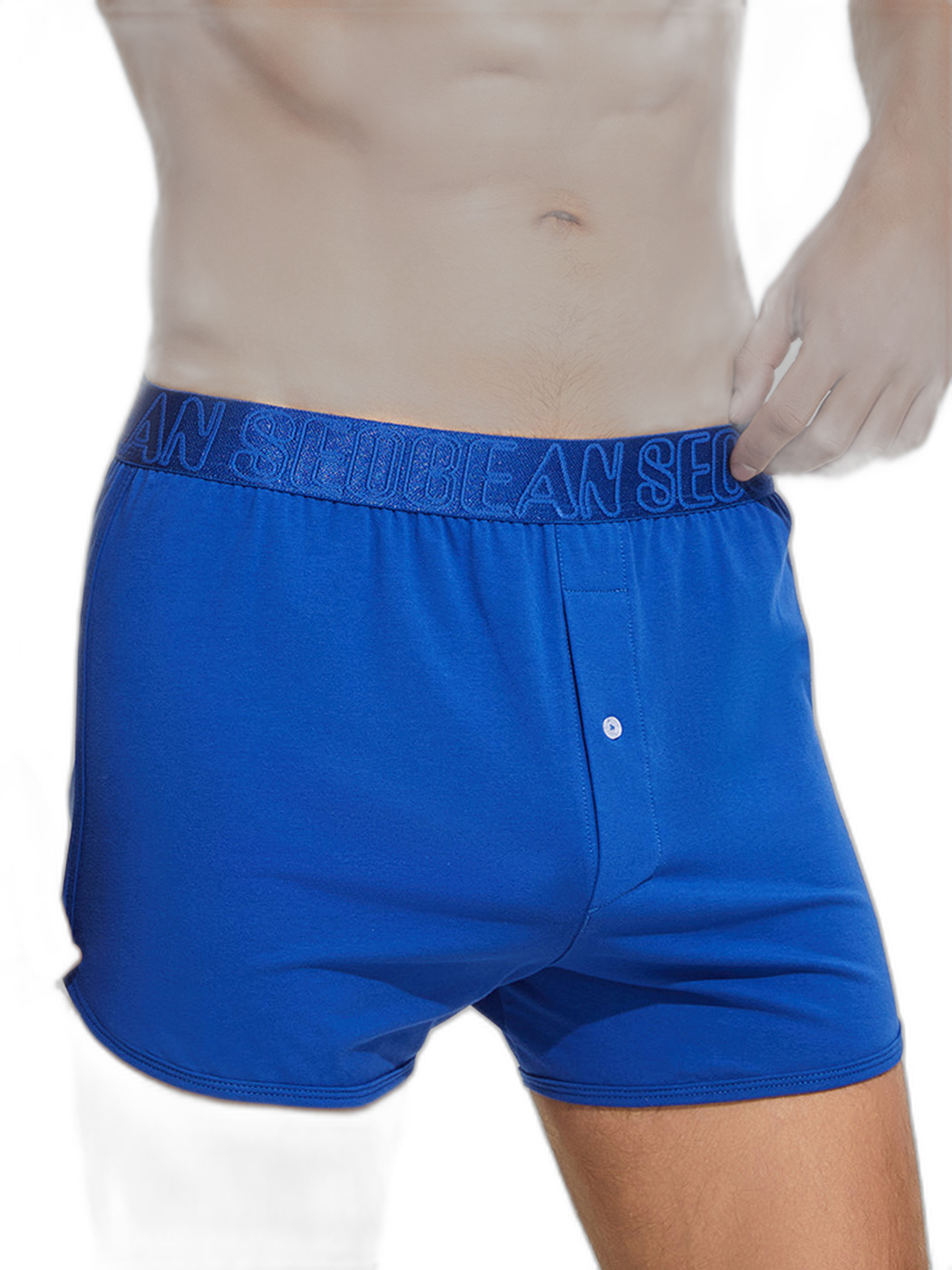 Men’s Knitted Boxers With Button Fly