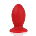 Rage - Red Silicone Butt Plug - 4 Sizes