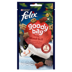8 x Purina Felix Treats Goody Bag Mixed Grill 60Gm