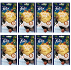 8 x Purina Felix Treats Goody Bag Original 60Gm