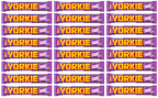 24 x Nestle Yorkie Raisin & Biscuit Duo 66G
