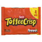 14 x Nestle Toffee Crisp 4Pk Multipack 4X31Gm