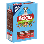 5 X Purina Bakers Complete Small Dog Beef Veg And Wholegrain 1.1Kg