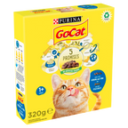6 x Go Cat Tuna & Herring & Veg 320Gm