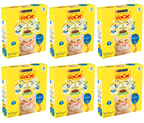 6 x Go Cat Tuna & Herring & Veg 320Gm