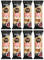 8 X Nescafe Go Cappuccino Unsweetned Cup