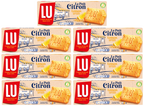 7 X Lu Le Petite Citron Lemon Soft Bakes Biscuits 5 Pk 140GM