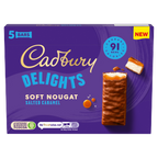 9 x Cadbury Delight Chocolate 5 Pack x 22g