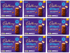 9 x Cadbury Delight Chocolate 5 Pack x 22g