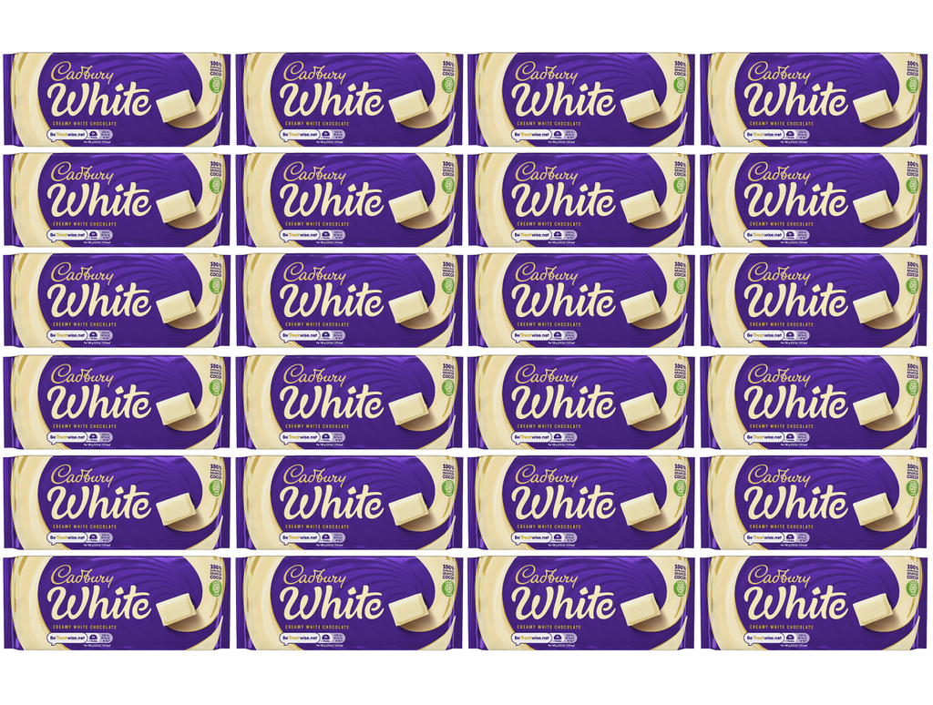 24 x Cadbury White Large Bar 90Gm