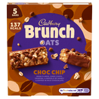 8 X Cadbury Brunch Choc Chip 4 Pack 160G