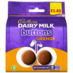 10 x Cadbury Orange Buttons - 85GM