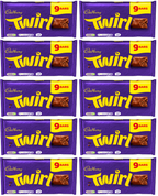10 x Cadbury Twirl 9pk - 193.5GM