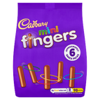 8 x Cadbury Mini Fingers Minibags 96.5Gr