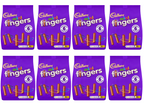 8 x Cadbury Mini Fingers Minibags 96.5Gr