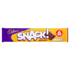 24 x Cadbury Snack Shortcake 6Pk 120Gm
