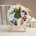 Embroidered Handicraft DIY Material Christmas Kit Fabric