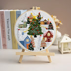 Embroidered Handicraft DIY Material Christmas Kit Fabric