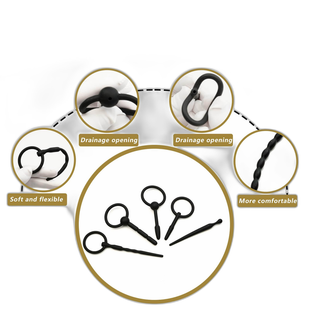 Penis Plug Sounding Kit - 8 Pcs