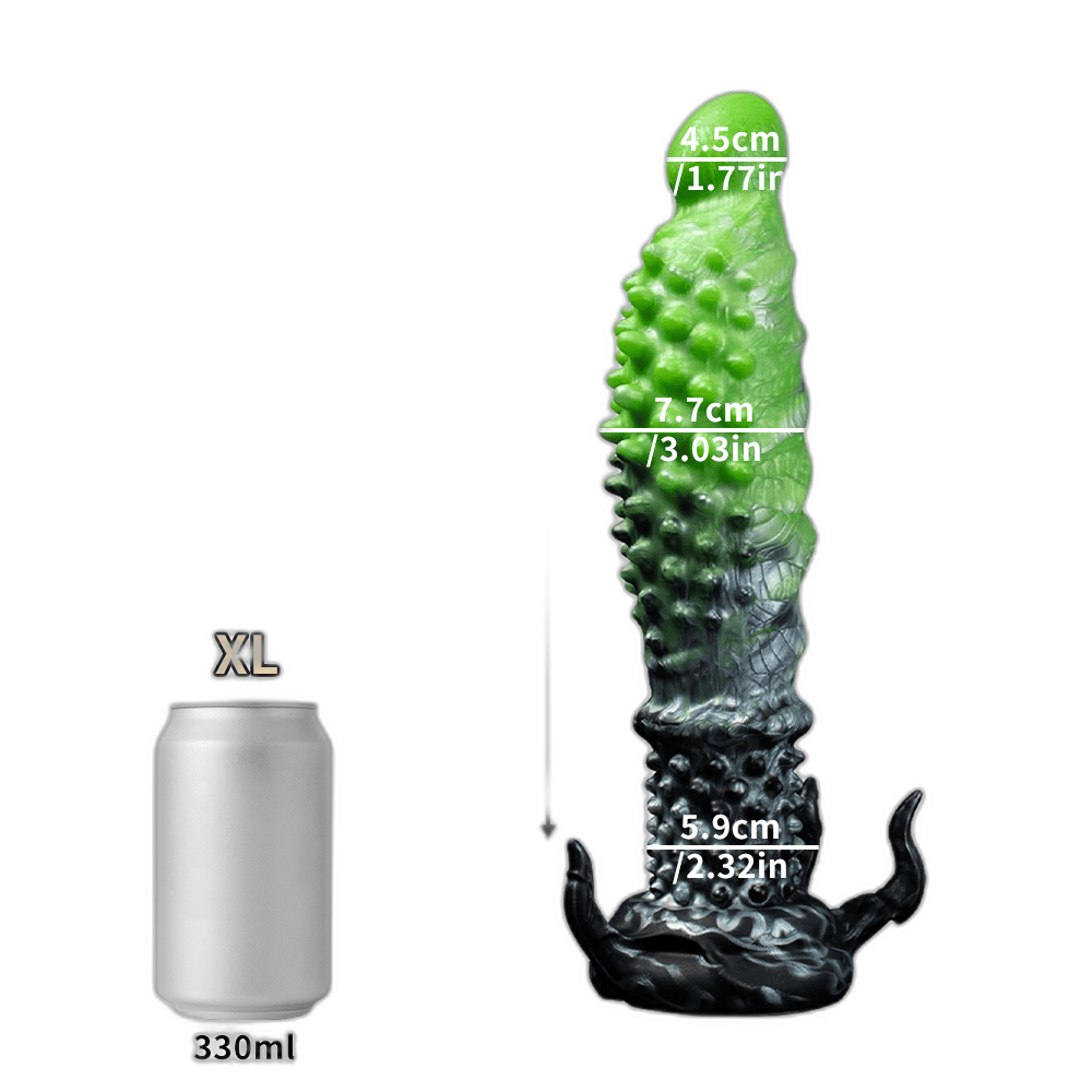 Voidspike - Fantasy Silicone Dildo - Spiked Monster Dildo - 5 Sizes