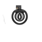 Fortis - Inverted Chastity Cage With Five Rings