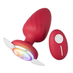 Angel - Vibrating Butt Plug - Light Up Butt Plug - 12 Frequency Anal Vibrator