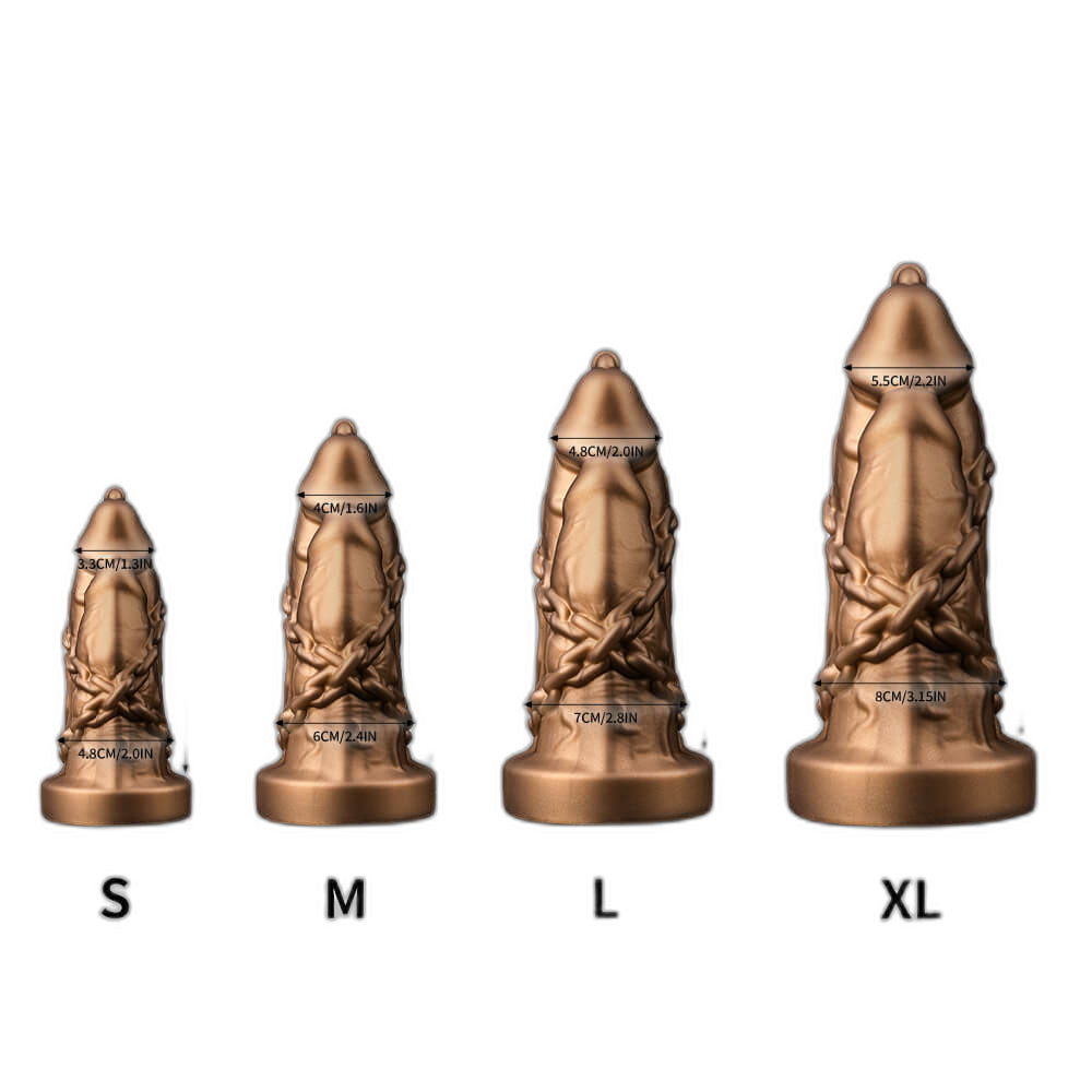 Chain Hell - Realistic Fantasy Dildo - Thick Dildo