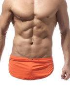 Men's Sexy Side Split  Boxers With Support Pouch