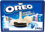 10 X 6 packs Oreo White Chocolate Snowy Covered 246GM