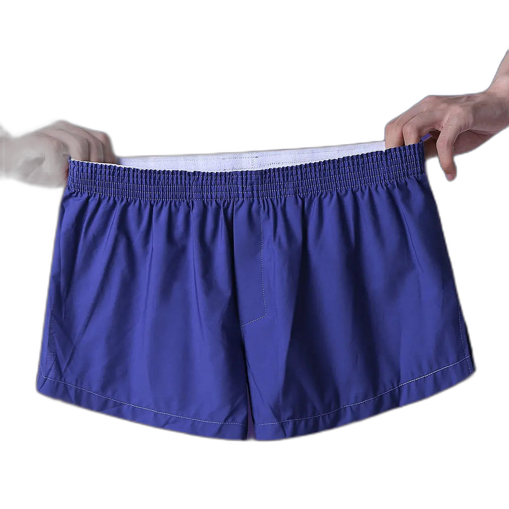 Casual Home Cotton Pouch Breathable Boxer Briefs for Men