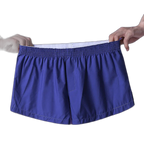 Casual Home Cotton Pouch Breathable Boxer Briefs for Men