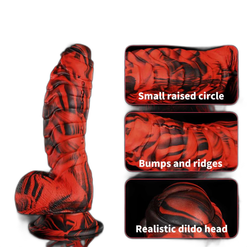 Inferno - 6.9 Inch Silicone Dragon Dildo