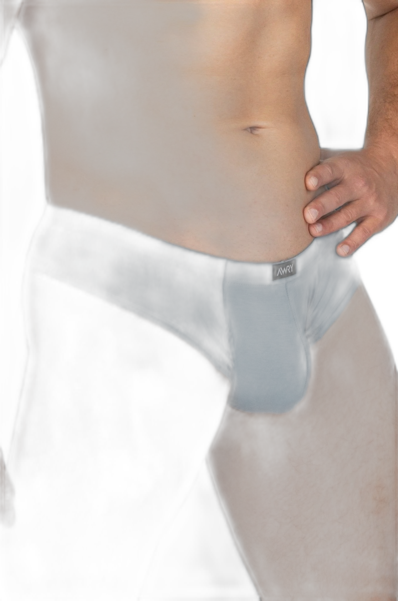 CHEEKY Thong Briefs - Smoky Blue