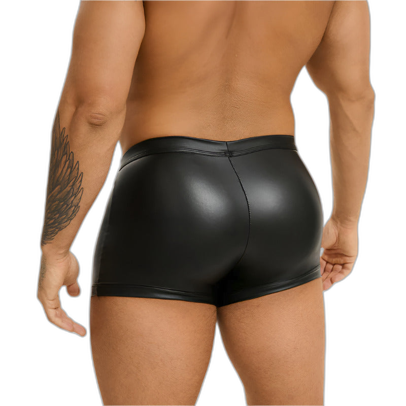 Leather Star Boxer Briefs