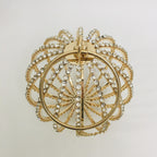 Hollow diamond ball bag dinner bag bird cage bun mother bag handbag