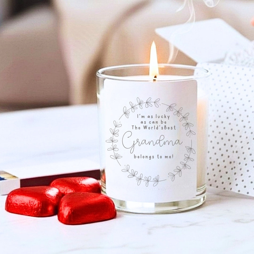 Best Grandma Candle Gift Set | Mum