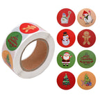 Christmas Day Decoration Gift Series Sticker Label