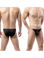 3 Pack Men's Sexy Low-Rise Hip-Lifting Briefs