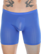 Men's Breathable Silky Seamless Boxer Briefs